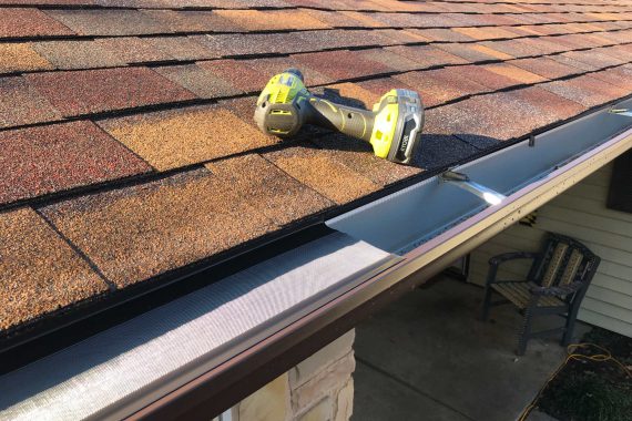 champion gutter guards with drill